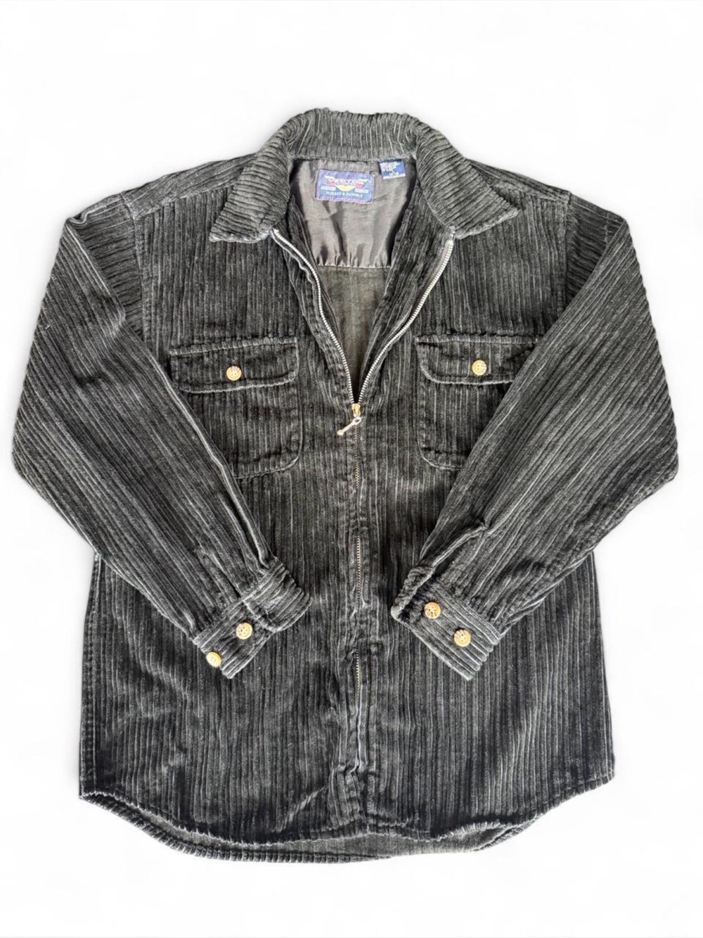 Vintage Vector Authentics corduroy jacket size 14-16 xs s
